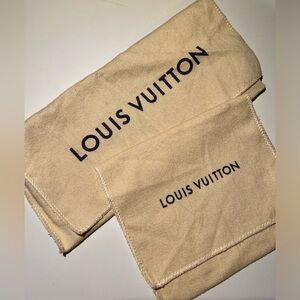 Louis Vuitton Tan Dust Bag